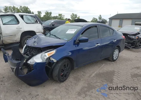 2019 Nissan Versa 1.6 Sv from USA, damaged, VIN 3N1CN7AP2KL824898
